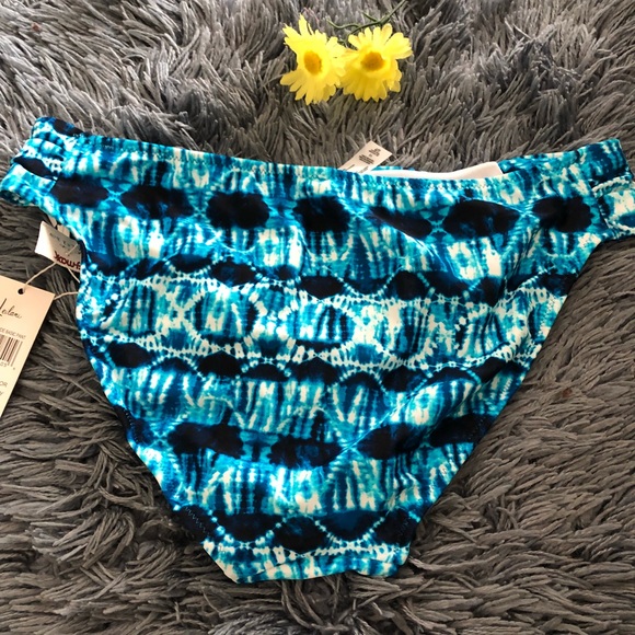 Leilani NWT Blue Navy Bikini Bottom Size Large🌸 - Picture 2 of 5